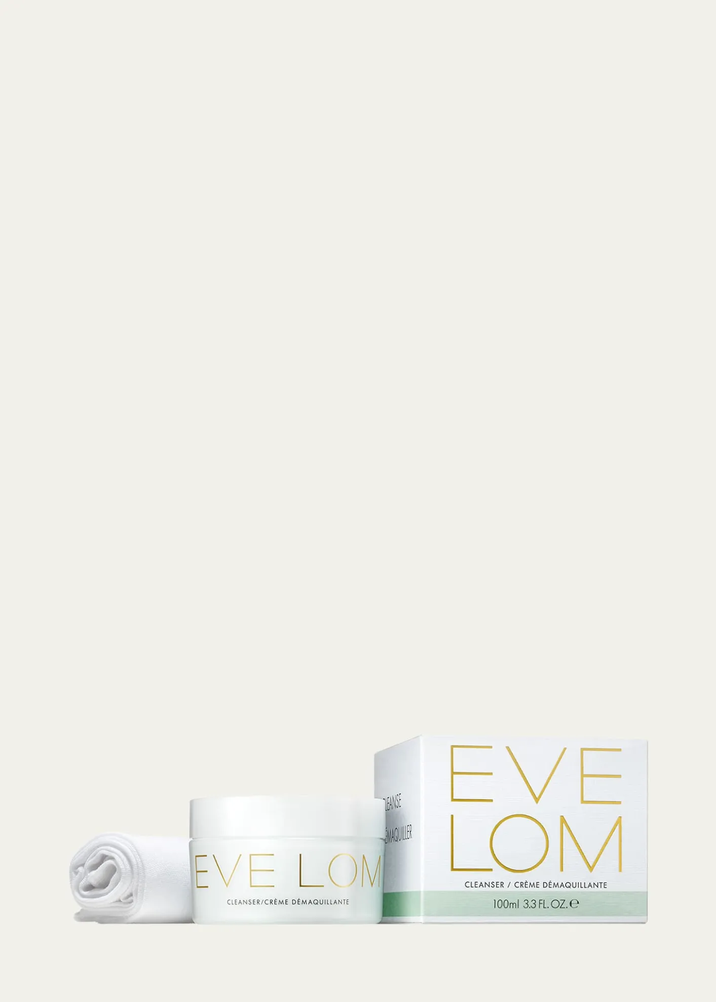Eve LomCleanser (3.4 oz.) & 1 Muslin Cloth Set