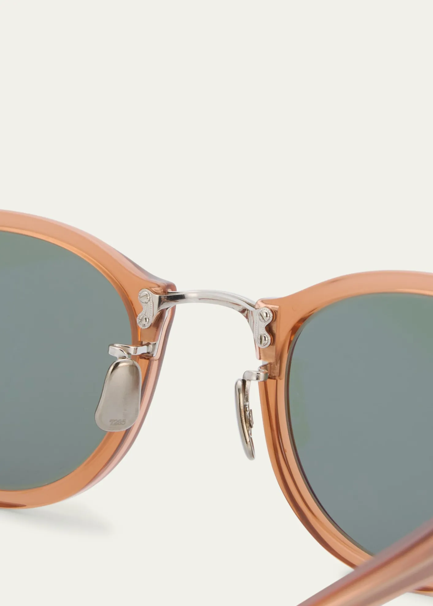 EyevanMen's 566 Round Acetate Sunglasses
