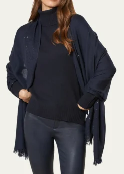 Faliero SartiNew Dalila Sequined-Border Shawl