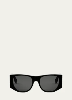 FendiBaguette Acetate Oval Sunglasses