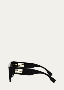 FendiBaguette Acetate Shields Sunglasses