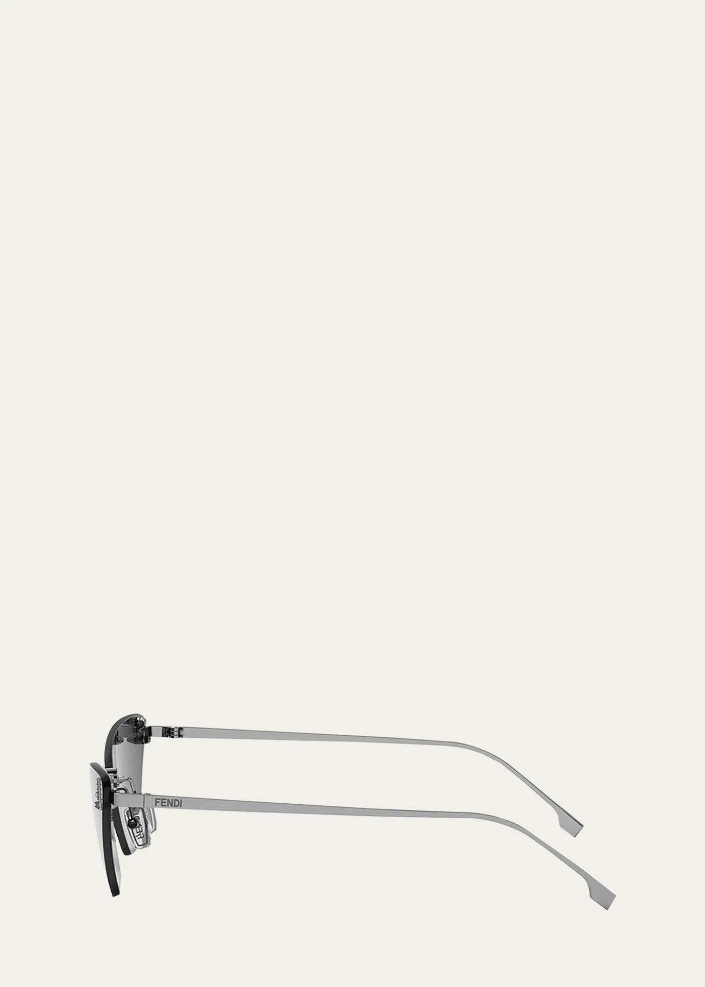 FendiFE4160US Cat-Eye Crystalized Logo Sunglasses