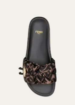 FendiIllusion FF Slide Sandals