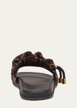 FendiIllusion FF Slide Sandals