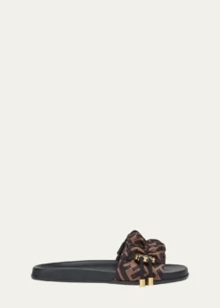 FendiIllusion FF Slide Sandals