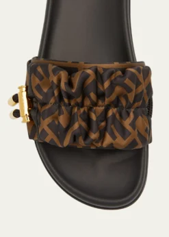 FendiIllusion FF Slide Sandals