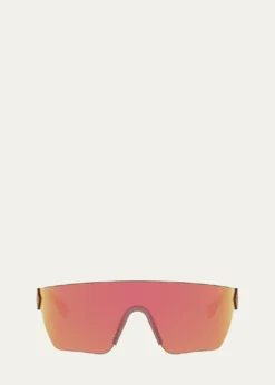 FendiMen's FF Squared Nylon Mask Sunglasses