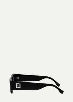 FendiMen's FF Squared Rectangle Sunglasses
