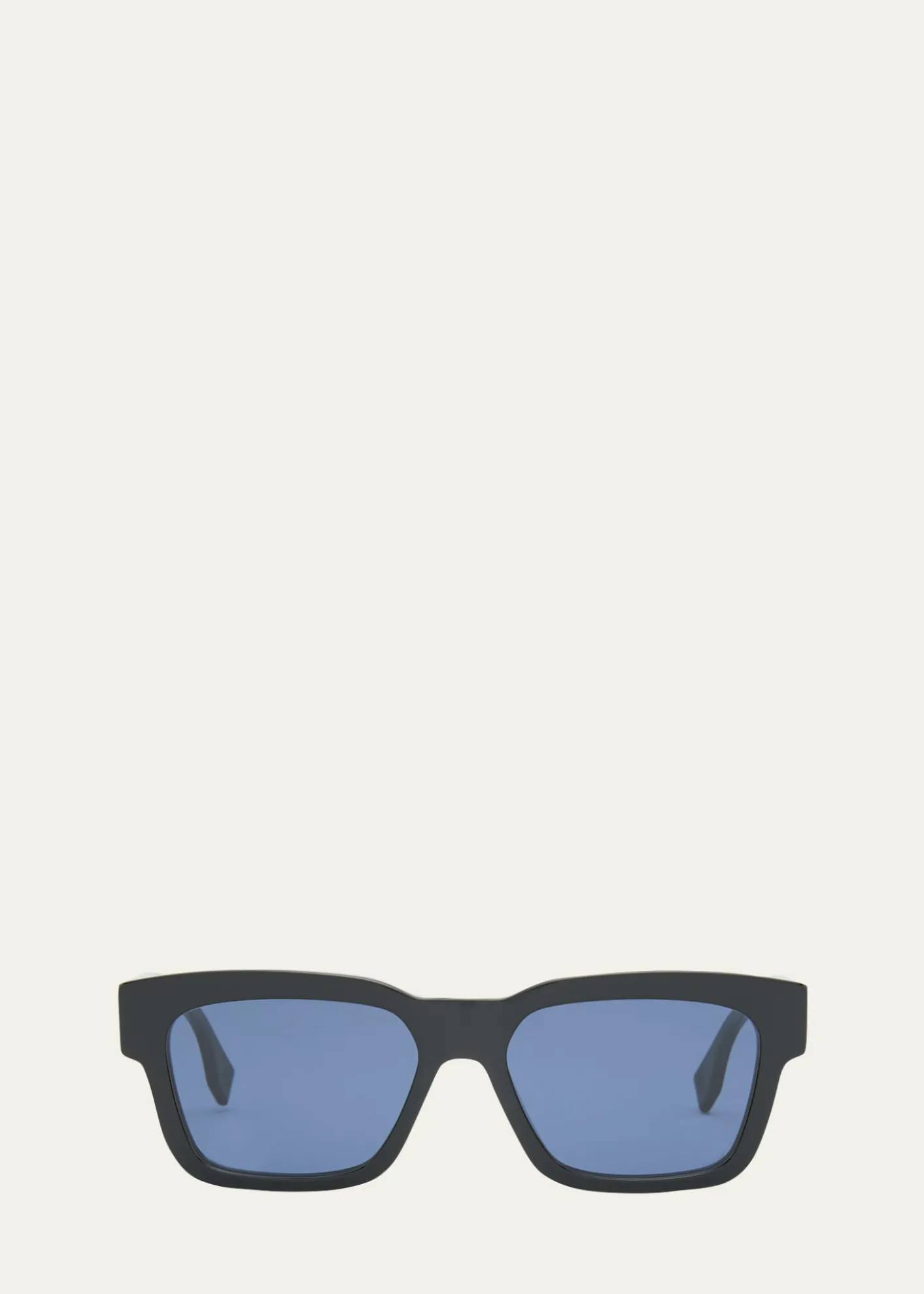 FendiMen's O'Lock Acetate Rectangle Sunglasses