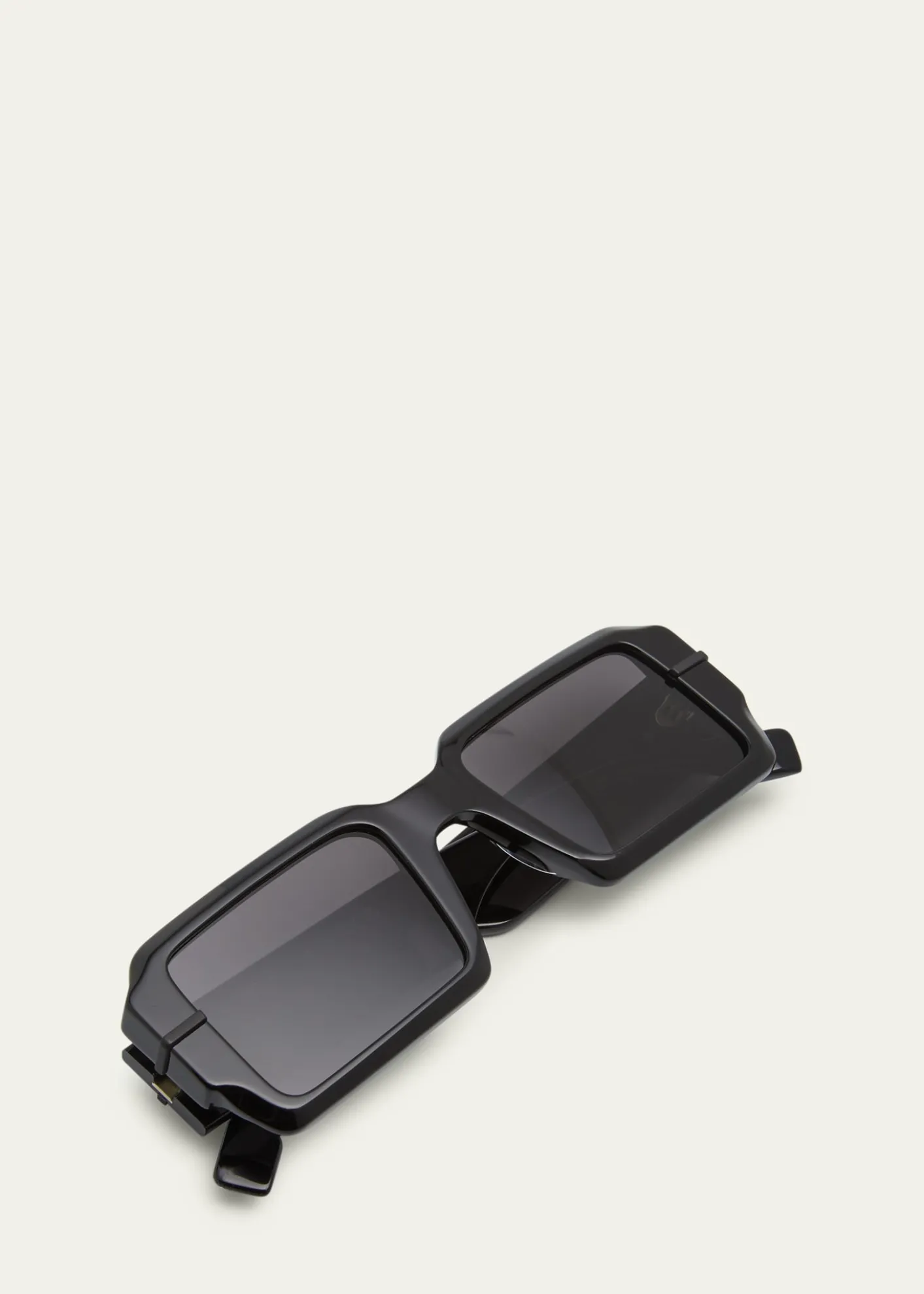 FendiO'lock Acetate Rectangle Sunglasses