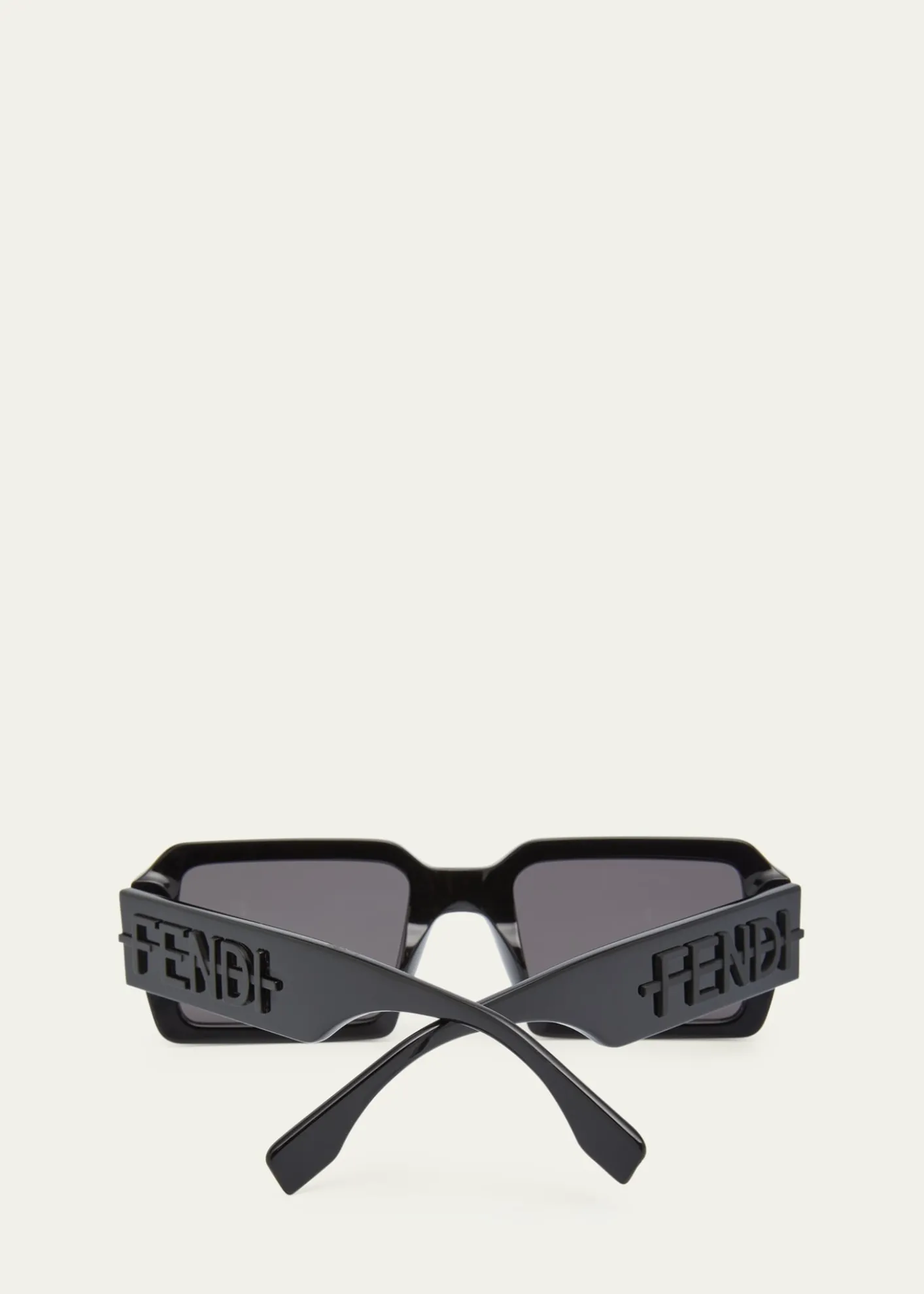 FendiO'lock Acetate Rectangle Sunglasses