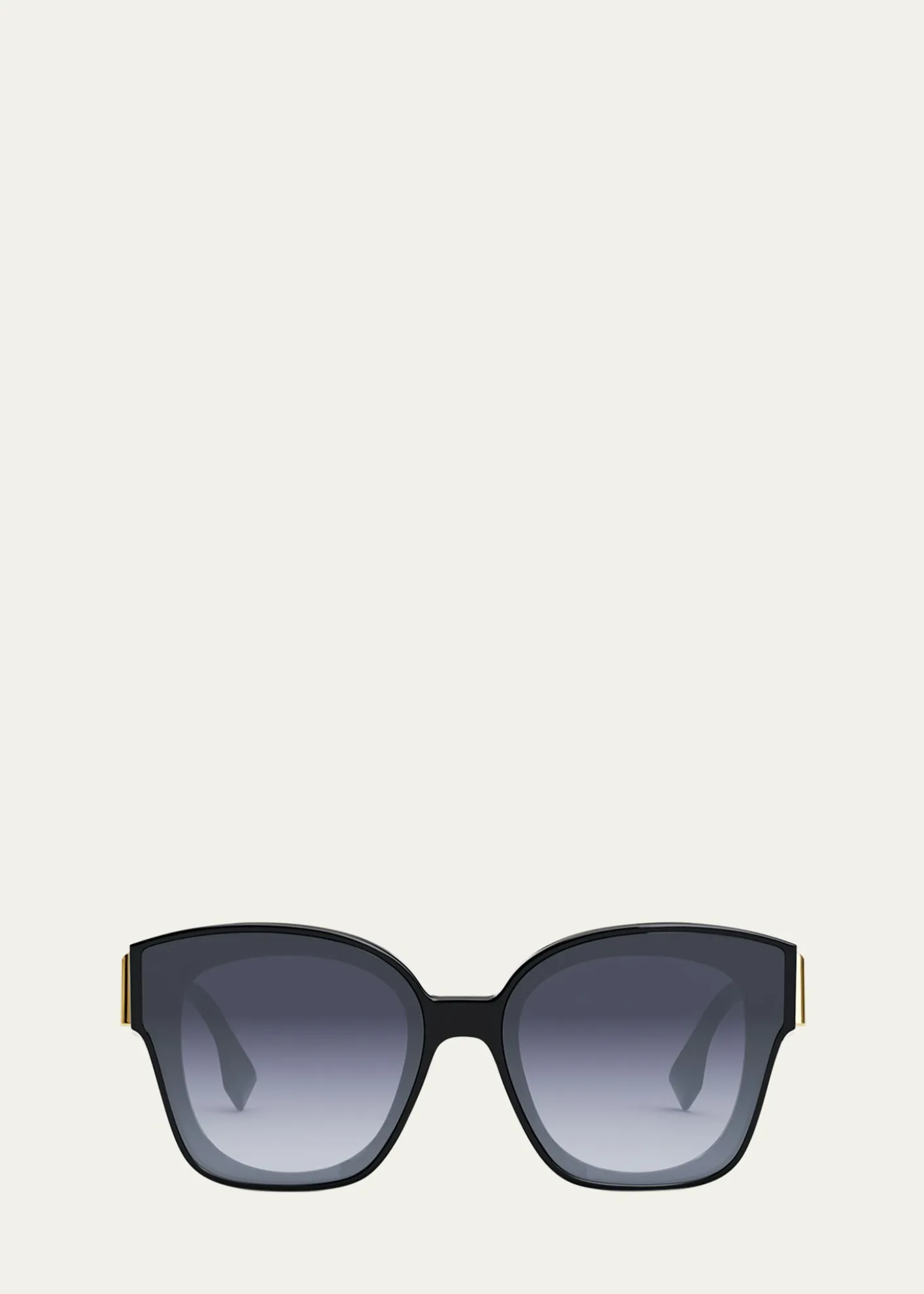 FendiOversized F Logo Acetate Cat-Eye Sunglasses