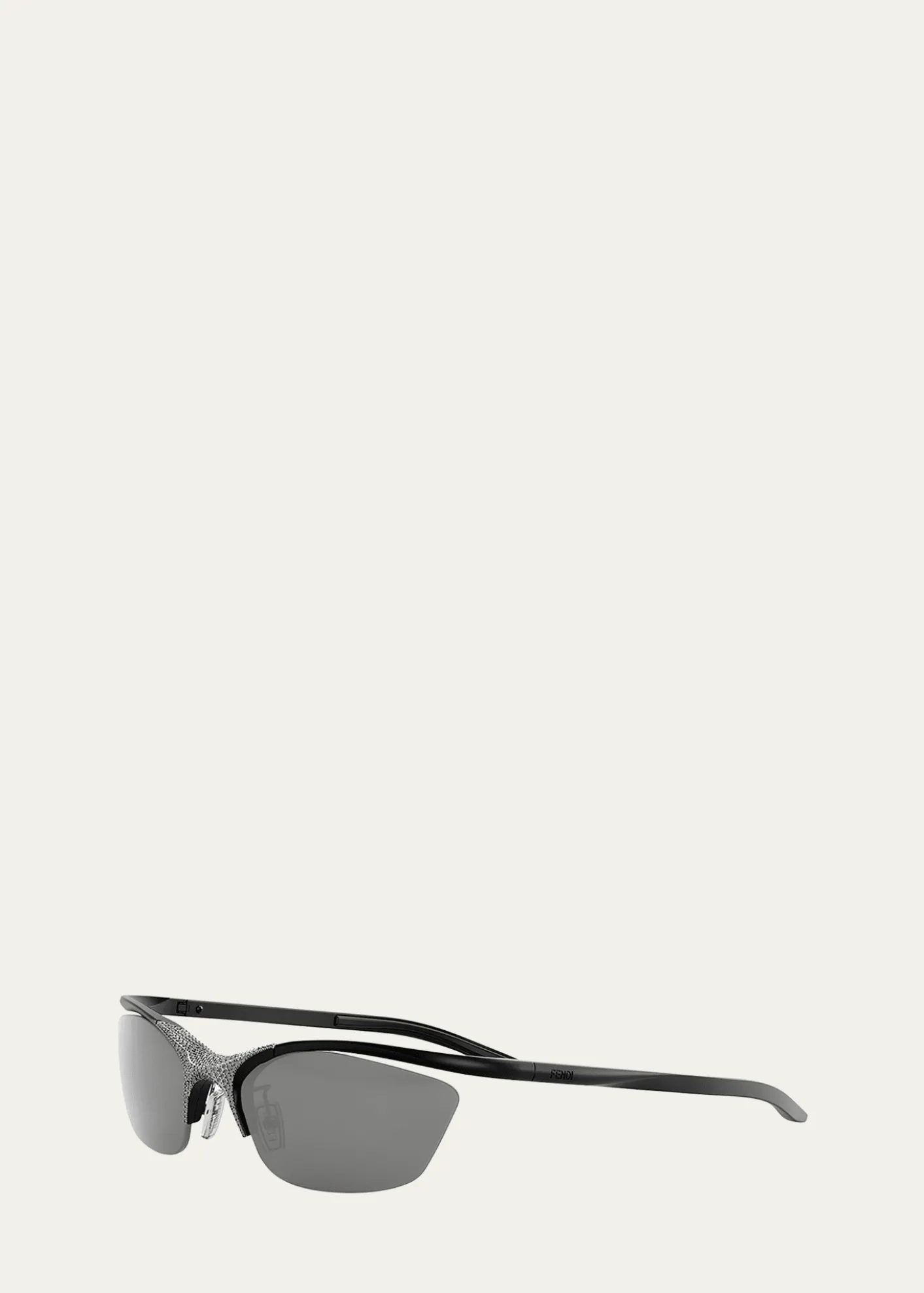 FendiSignature Crystal Cat-Eye Sunglasses