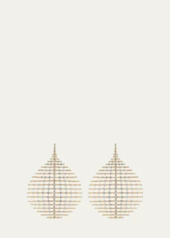 Fernando Jorge18K Yellow Gold Disco Earrings with Diamonds