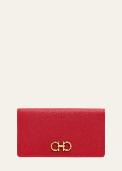 FerragamoGemini Bifold Leather Wallet