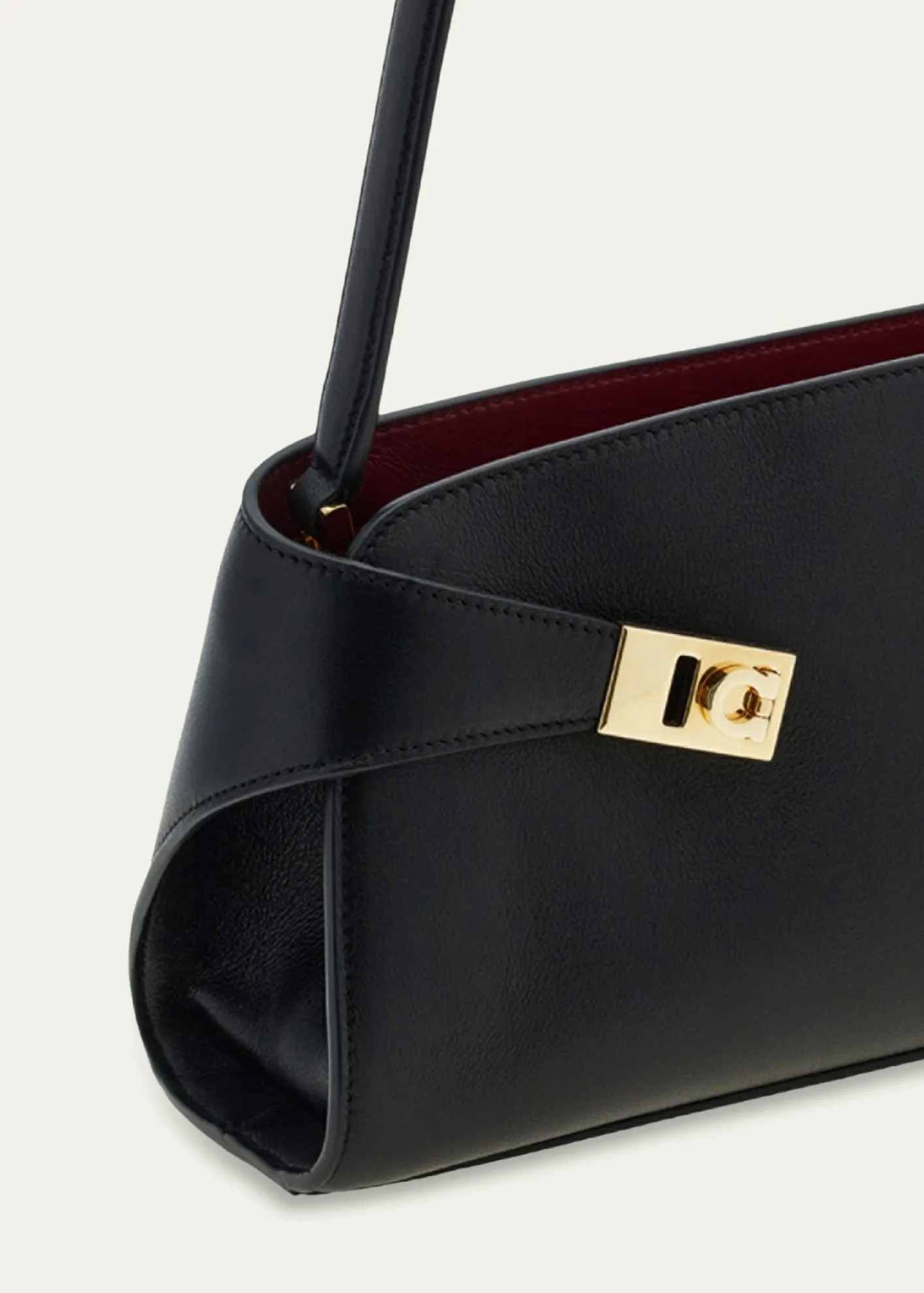 FerragamoHug East-West Leather Shoulder Bag