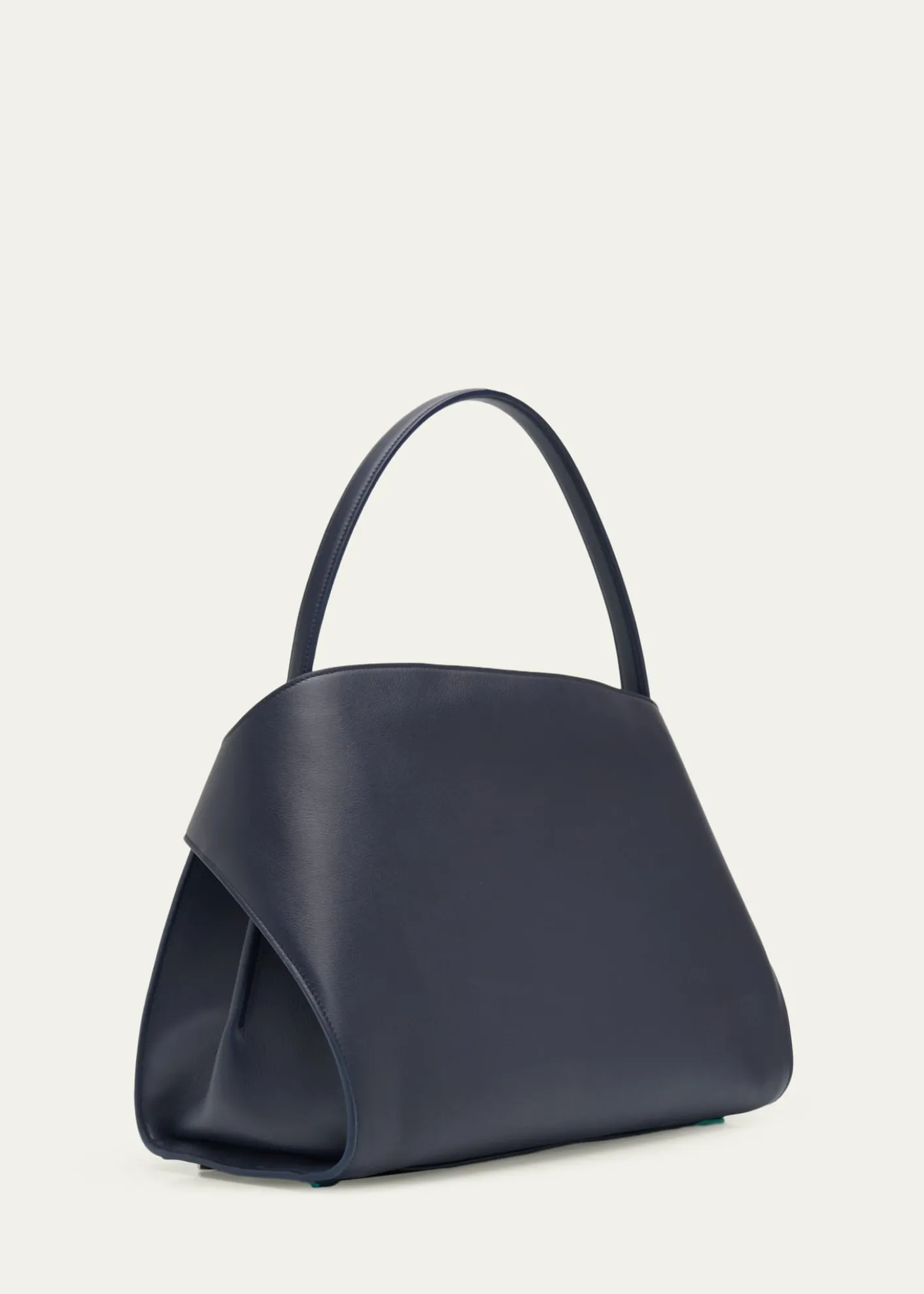 FerragamoHug Medium Soft Bicolor Leather Shoulder Bag