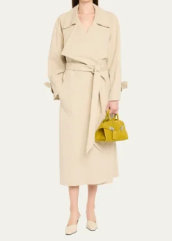 FerragamoHug Medium Suede Corduroy Top-Handle Bag