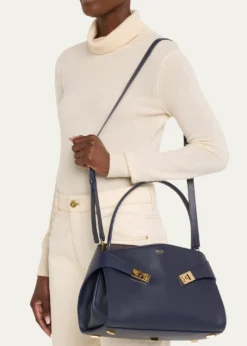 FerragamoHug Small Leather Top Handle Bag