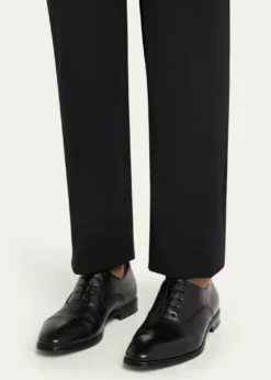 FerragamoMen's Boston Brogue Leather Cap-Toe Oxfords