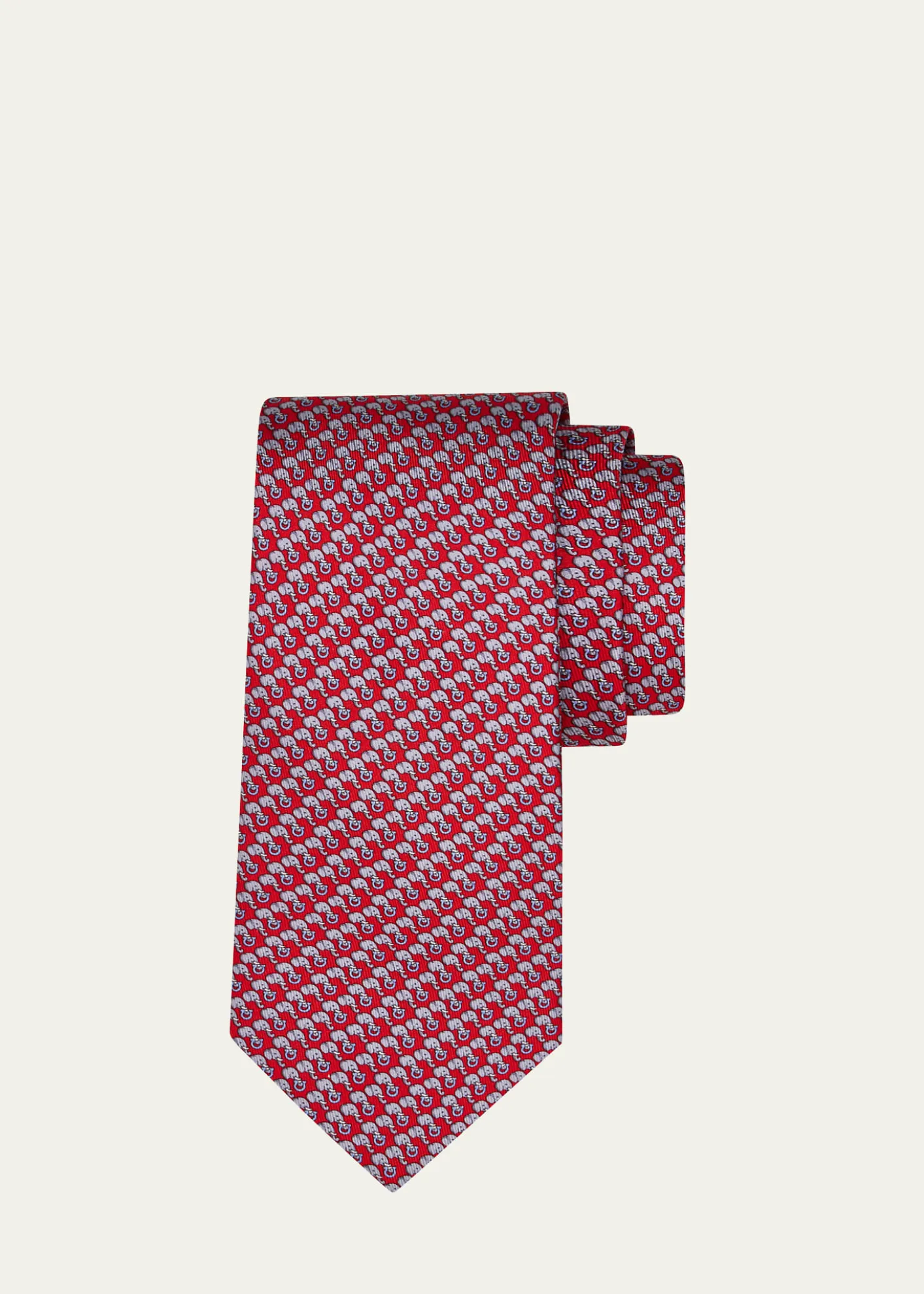 FerragamoMen's Gancini Elephant Tie