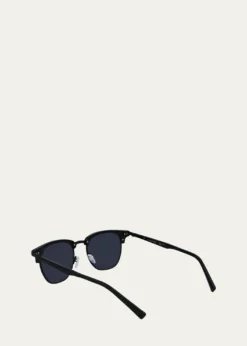 FerragamoMen's Timeless Acetate-Metal Square Sunglasses