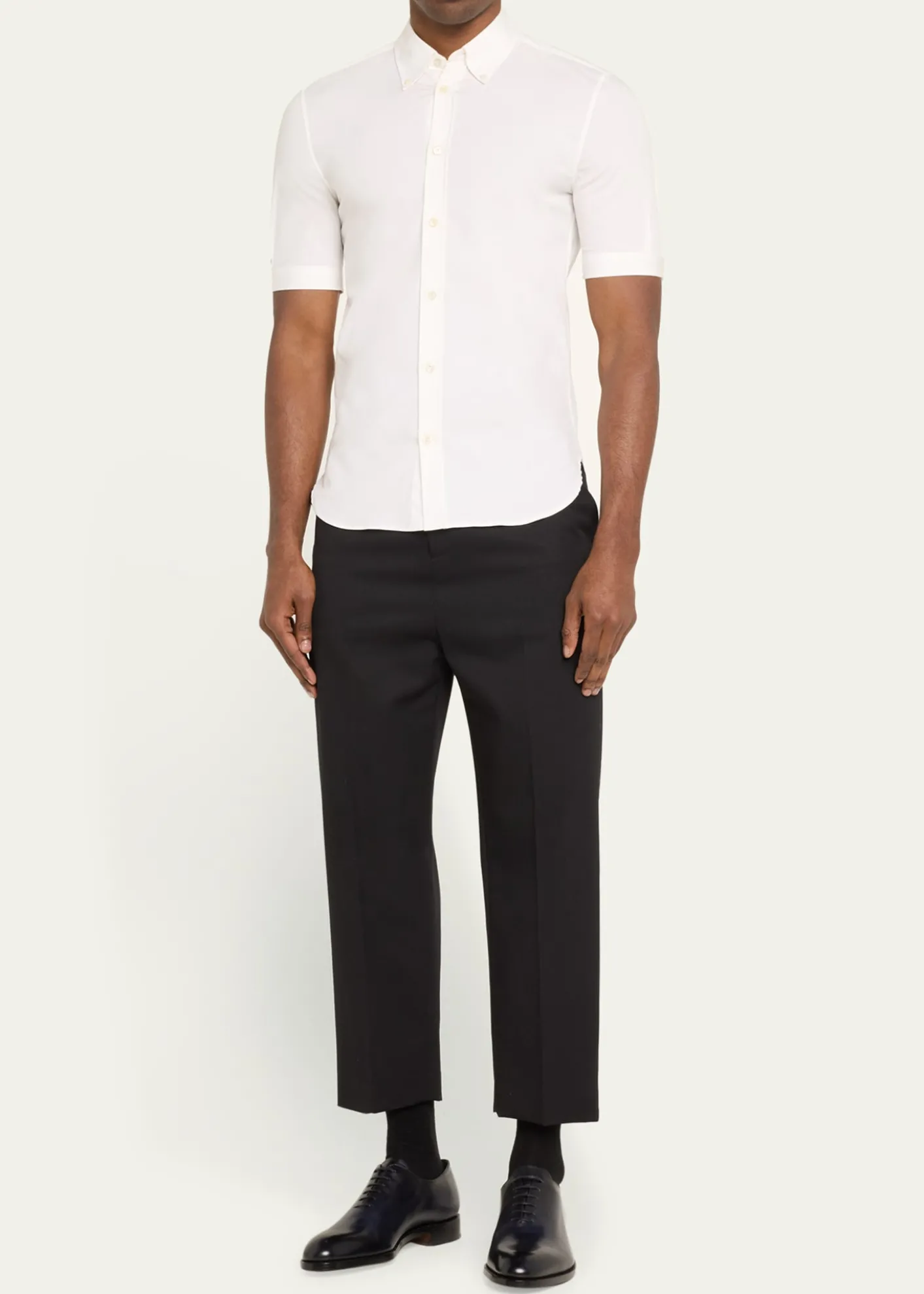 FerragamoMen's Angiolo Wholecut Leather Oxfords
