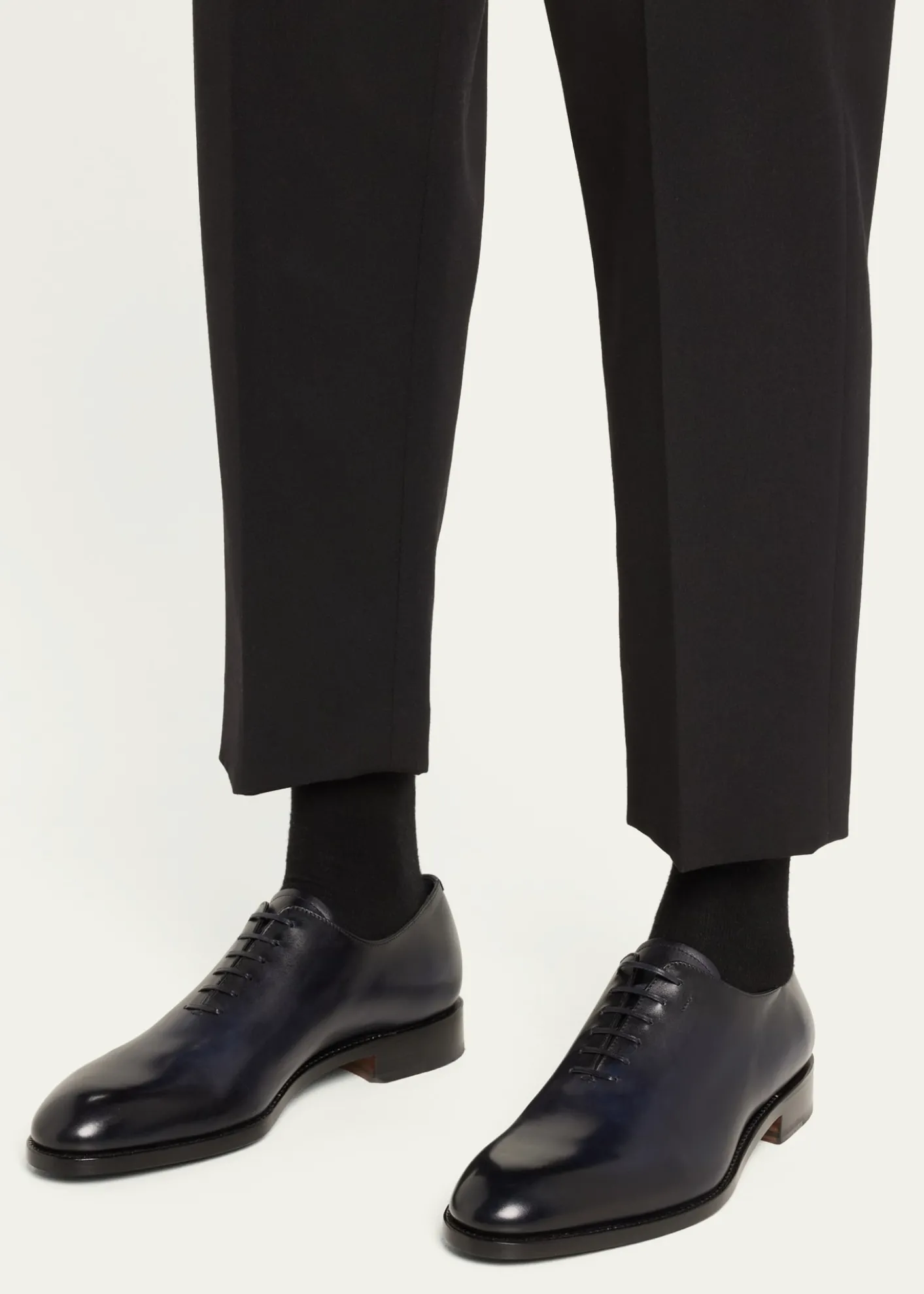 FerragamoMen's Angiolo Wholecut Leather Oxfords