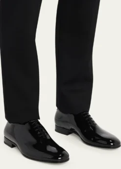 FerragamoMen's Astro Francesina Patent Leather Oxfords