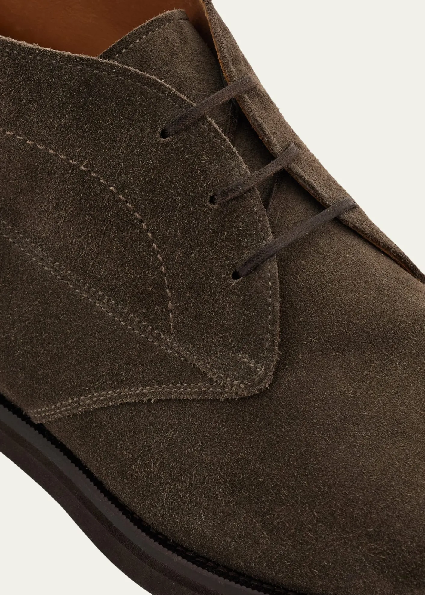 FerragamoMen's Blake Construction Suede Desert Boots