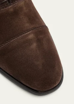 FerragamoMen's Boston Suede Cap Toe Oxford Shoes