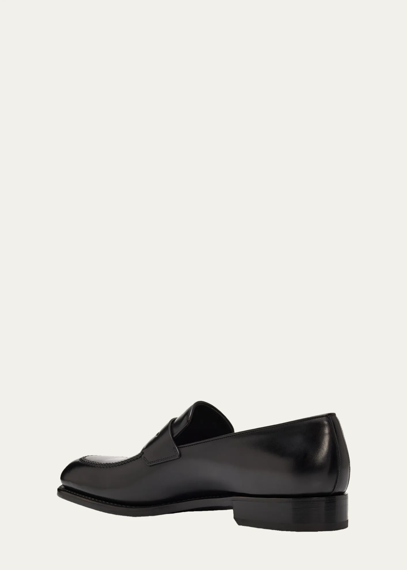 FerragamoMen's Brandy Tramezza Leather Penny Loafers