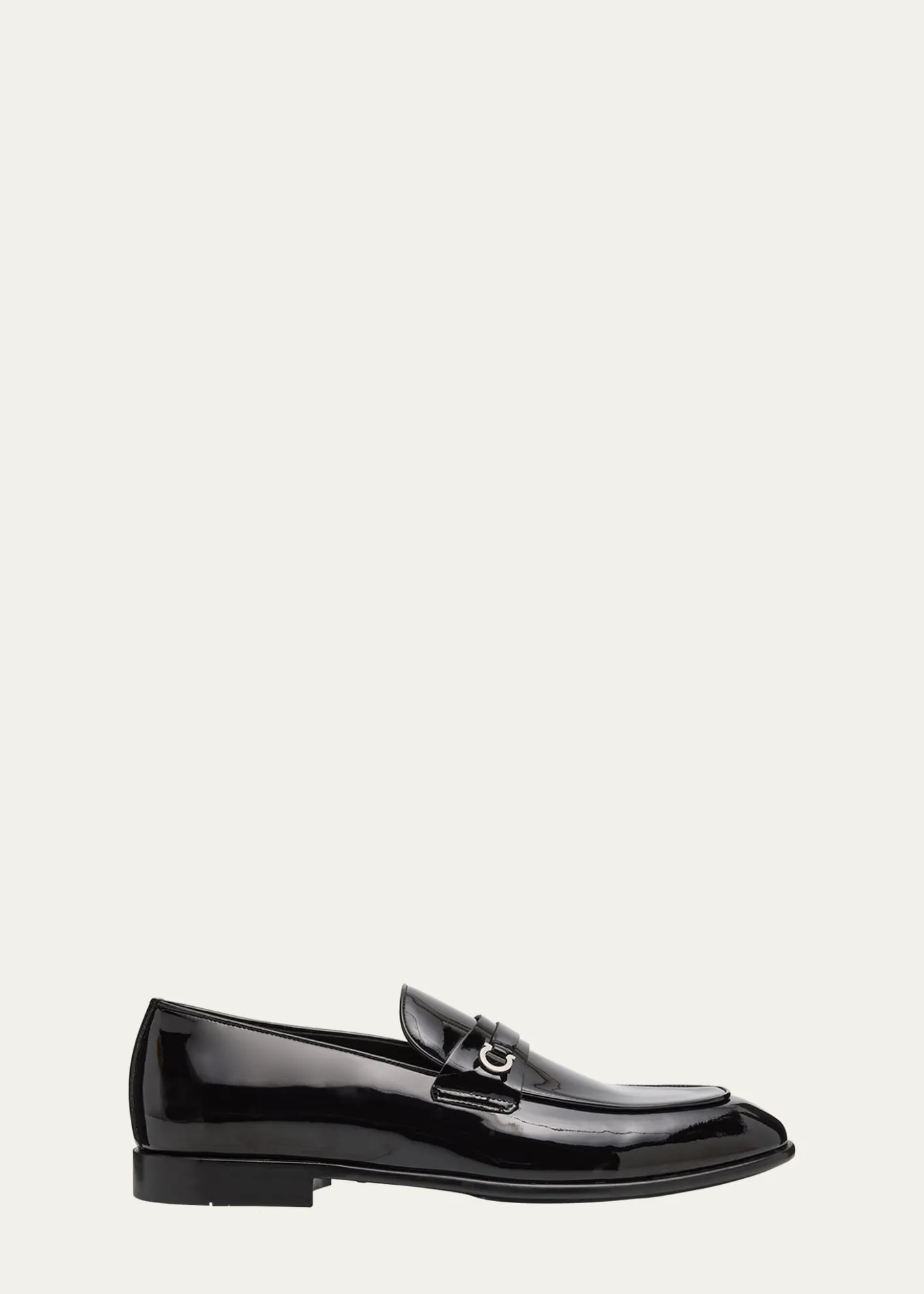 FerragamoMen's Desio Patent Leather Penny Loafers
