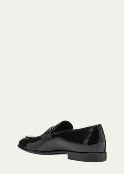 FerragamoMen's Desio Patent Leather Penny Loafers