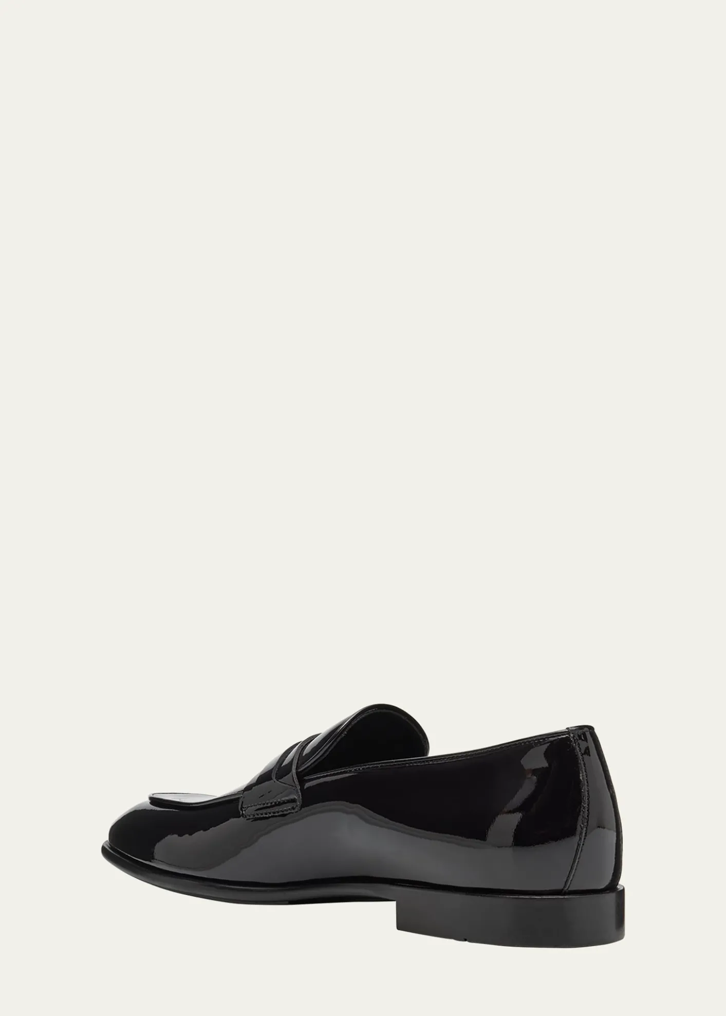 FerragamoMen's Desio Patent Leather Penny Loafers
