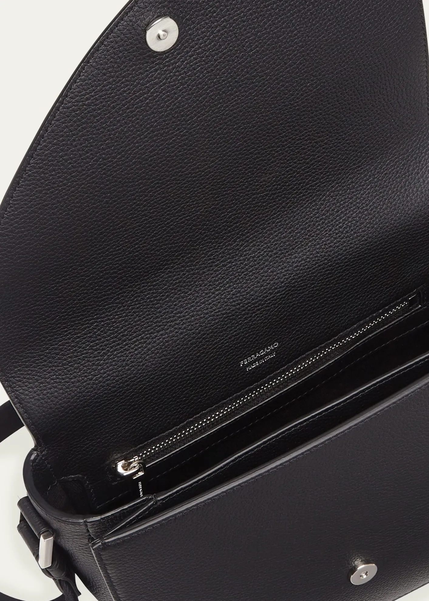 FerragamoMen's Fiamma Leather Shoulder Bag