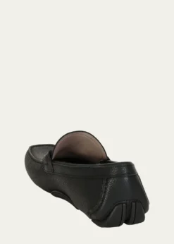 FerragamoMen's Front 4 Leather Drivers