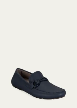 FerragamoMen's Front 4 Leather Drivers