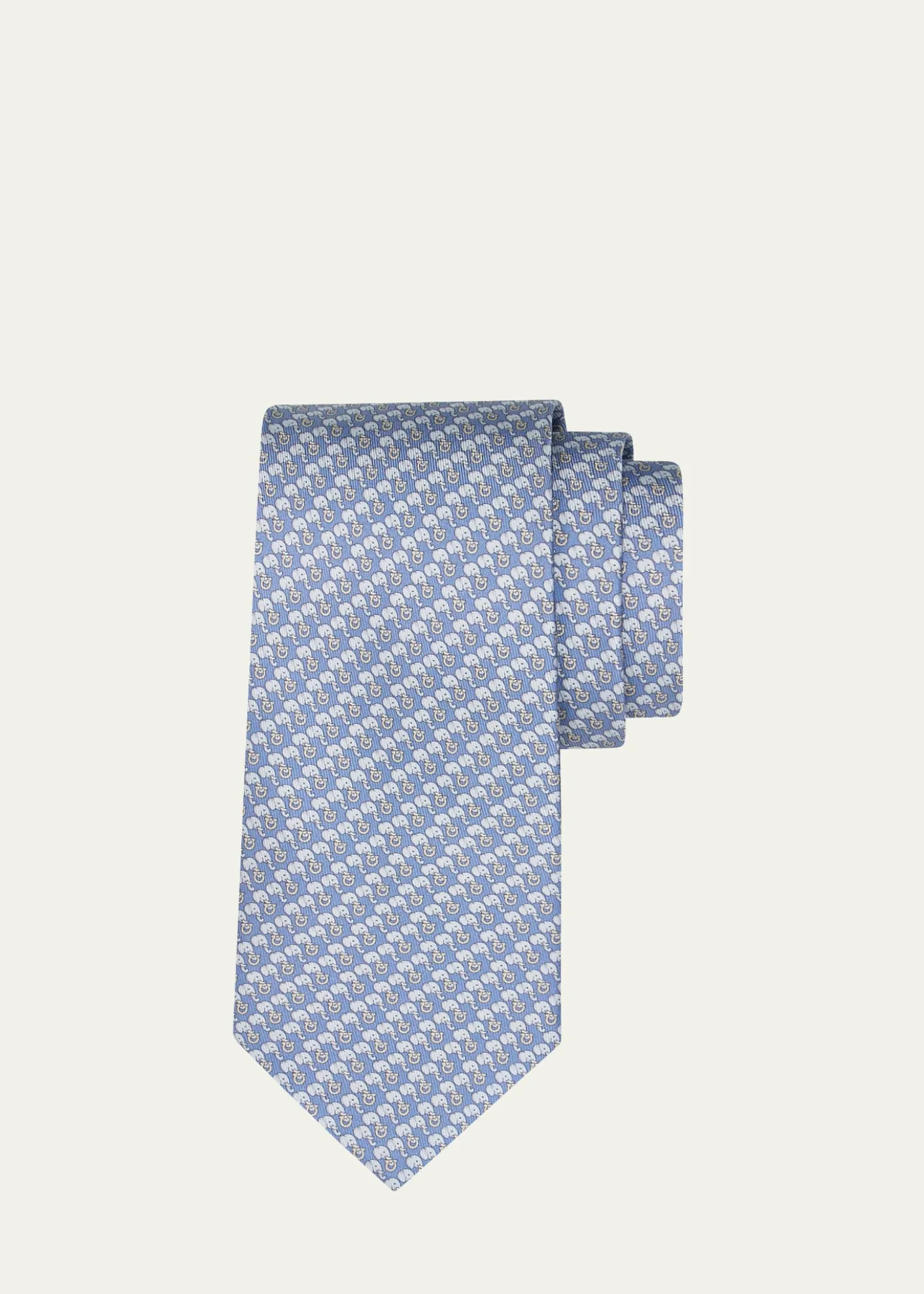 FerragamoMen's Gancini Elephant Tie