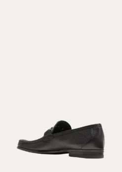 FerragamoMen's Grandioso Grained Calfskin Gancini Loafer