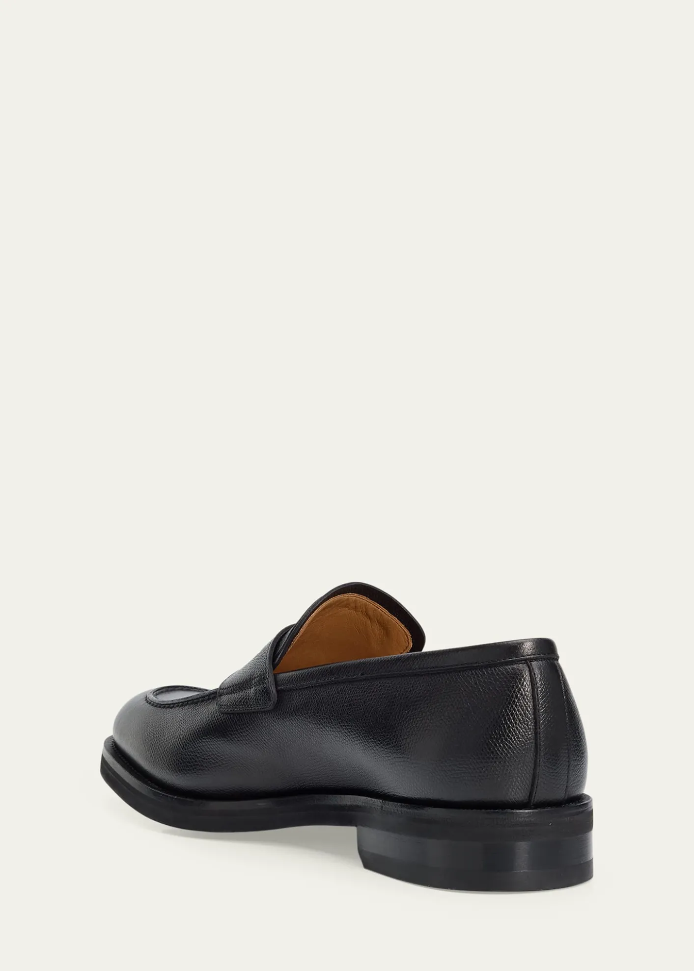 FerragamoMen's Hammered Leather Penny Loafers