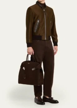FerragamoMen's Hug Leather Tote Bag