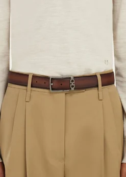 FerragamoMen's Mini Gancio Reversible Leather Belt