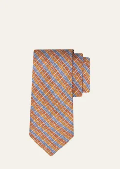 FerragamoMen's Stripe Gancini Link Tie