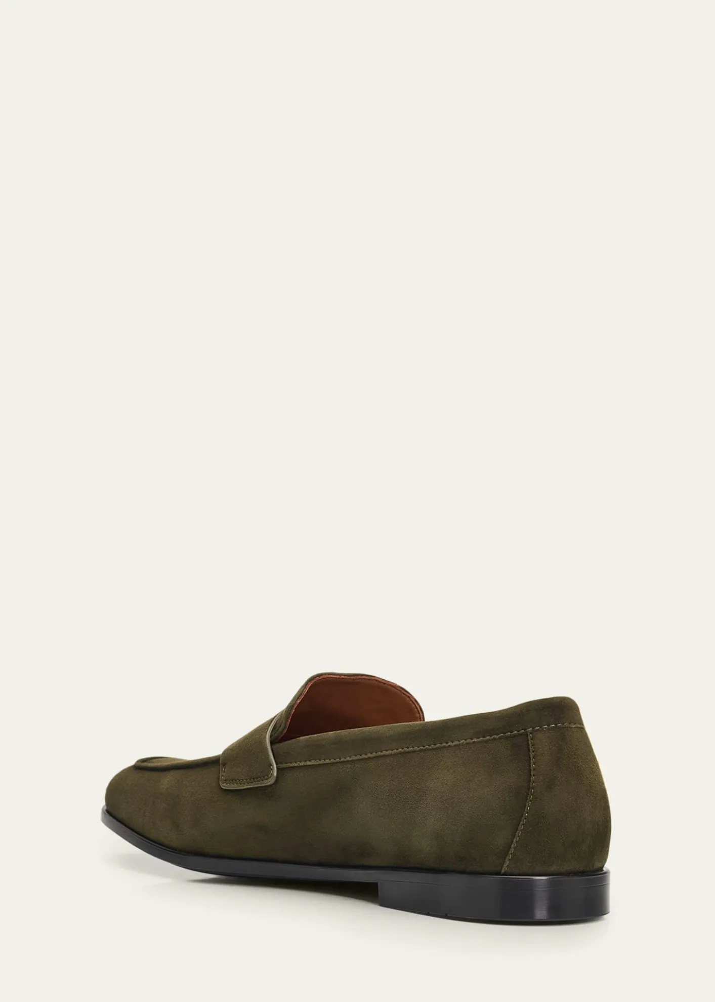 FerragamoMen's Suede Micro-Gancio Penny Loafers
