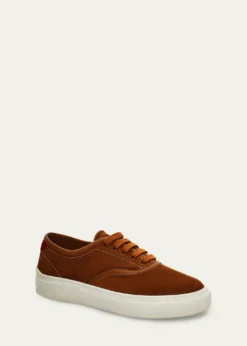 FerragamoMen's Sunset Suede Low-Top Sneakers
