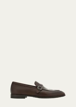 FerragamoMen's Terence Leather Gancini Loafers