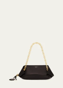 FerragamoScarf Smooth Leather Gancio Shoulder Bag