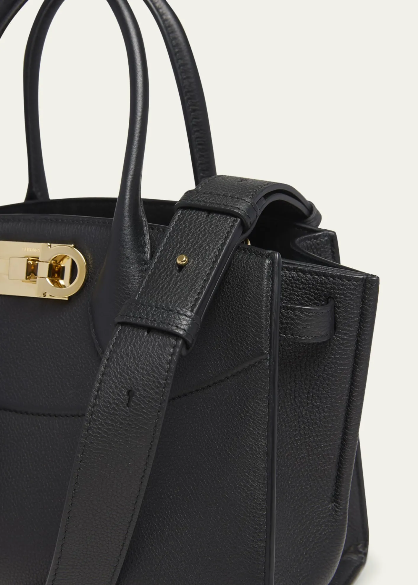 FerragamoThe New Studio Soft Leather Top-Handle Bag
