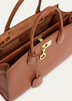 FerragamoThe New Studio Soft Leather Top-Handle Bag